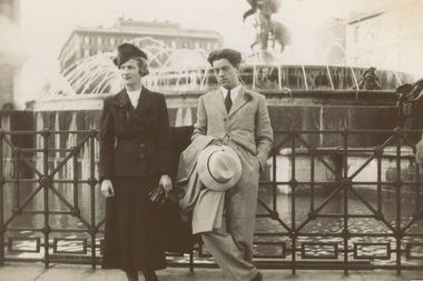 George and Nancy Lloyd in Rome 1937