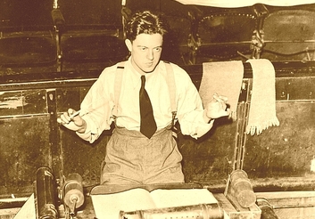 George Lloyd at the Lyceum Theatre